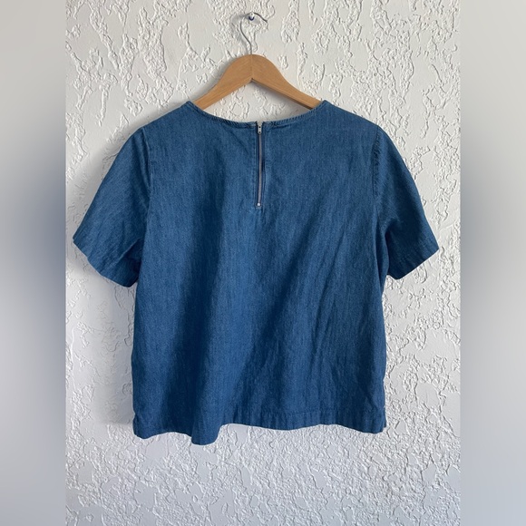 Vintage Levi’s Cotton boxy crop top size Large - Picture 5 of 6